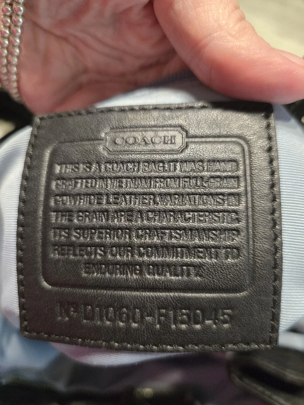 Coach Leather Soho